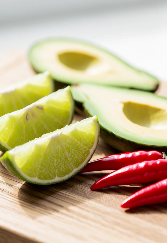 Ingredientes frescos y saludables